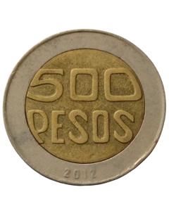 Colômbia 500 Pesos 2012 - Árvore Sagrada de Guacarí