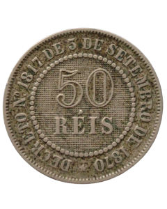 Brasil 50 réis 1886