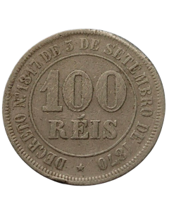 Brasil 100 réis 1885