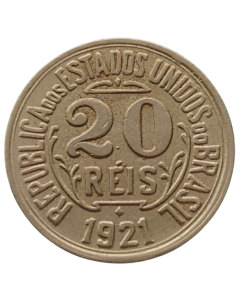 Brasil 20 Réis 1921