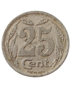 Comuna de Evreux 25 Cents 1921 - Notgeld Francês