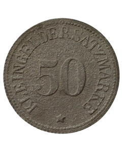 Cidade de Giessen 50 Pfennig 1918