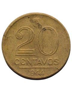 Brasil 20 Centavos 1944 