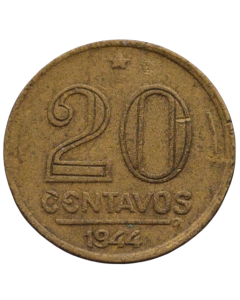 Brasil 20 Centavos 1944 