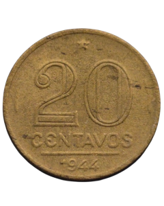 Brasil 20 Centavos 1944 