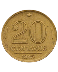 Brasil 20 Centavos 1945