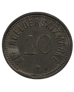 Cidade de Darmstadt 10 Pfennig 1919