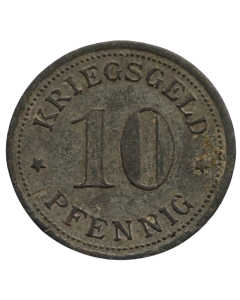 Cidade de Werden 10 Pfennig 1914-1924