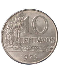 Brasil 10 Centavos 1979