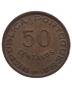 Angola 50 Centavos 1958