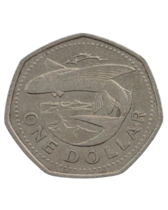 Barbados 1 Dólar 1988