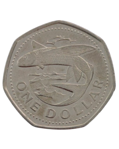 Barbados 1 Dólar 1989