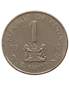 Quênia 1 Shilling 2010 