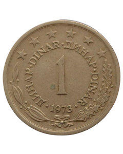 Iugoslávia 1 Dinar 1973