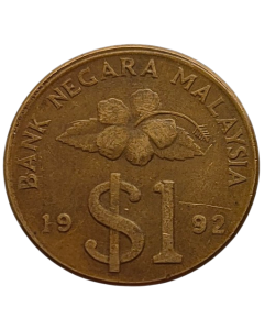 Malásia 1 Ringgit 1993