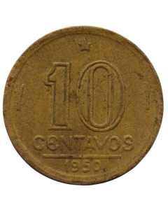 Brasil 10 Centavos 1950