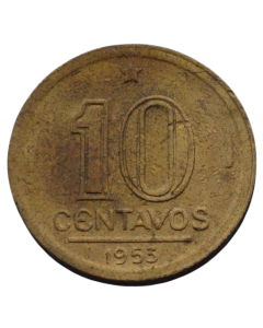 Brasil 10 Centavos 1953