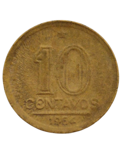 Brasil 10 Centavos 1954