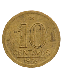 Brasil 10 Centavos 1955