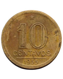 Brasil 10 Centavos 1955