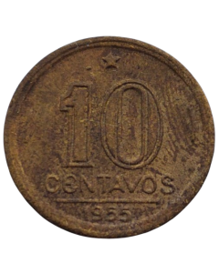 Brasil 10 Centavos 1955