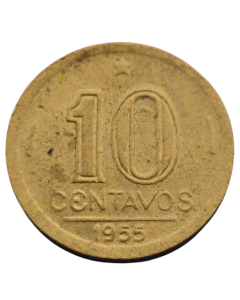 Brasil 10 Centavos 1955