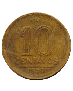 Brasil 10 Centavos 1950