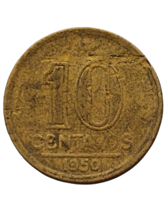 Brasil 10 Centavos 1950