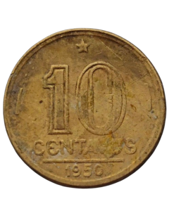 Brasil 10 Centavos 1950