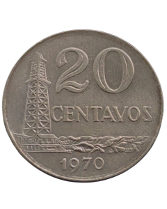 Brasil 20 Centavos 1970