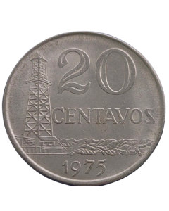 Brasil 20 Centavos 1975