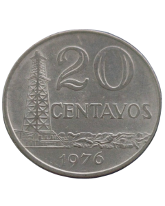 Brasil 20 Centavos 1976