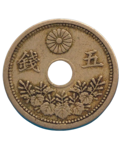 Japão 5 Sen 1921