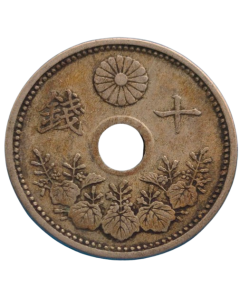 Japão 10 Sen 1923