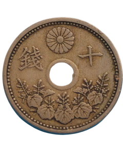 Japão 10 Sen 1923