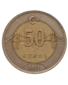 Turquia 50 Kurus 2011