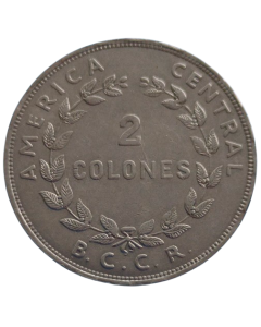 Costa Rica 2 Colones 1954