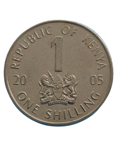 Quênia 1 Shilling 2005