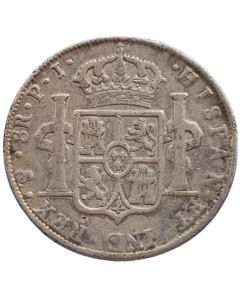 Bolívia 8 reales 1803 - Potosi - Colônia Espanhola (Prata)