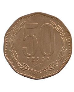 Chile 50 Pesos 2021