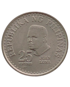 Filipinas 25 Sentimes 1979