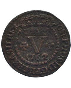 Brasil 5 Réis 1762 B