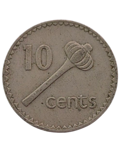 Fiji 10 Cêntimos 1969