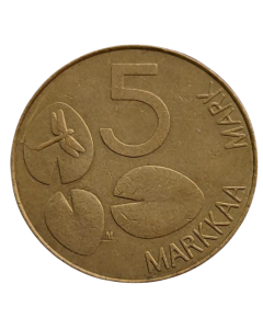 Finlândia 5 Markkaa 1994