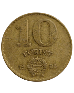 Hungria 10 Florins 1985