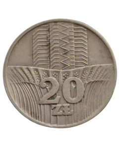 Polônia 20 Zloty 1976