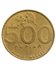 Indonésia 500 Rúpias 1997