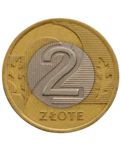 Polônia 2 Zlote 1995