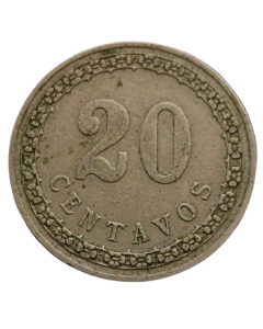 Paraguai 20 Centavos 1908