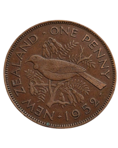 Nova Zelândia 1 Penny 1952